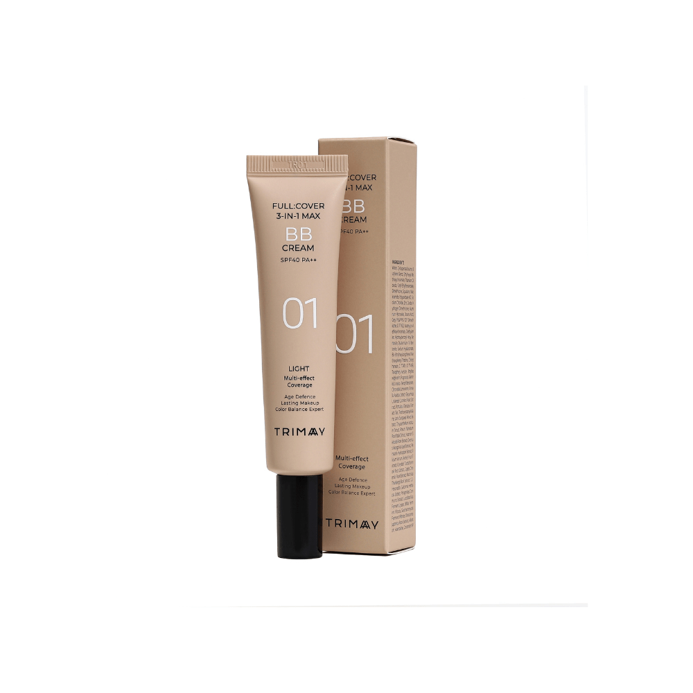 FULL : COVER 3-IN-1 MAX BB CREAM 30ml #1 LIGHT - 30ML